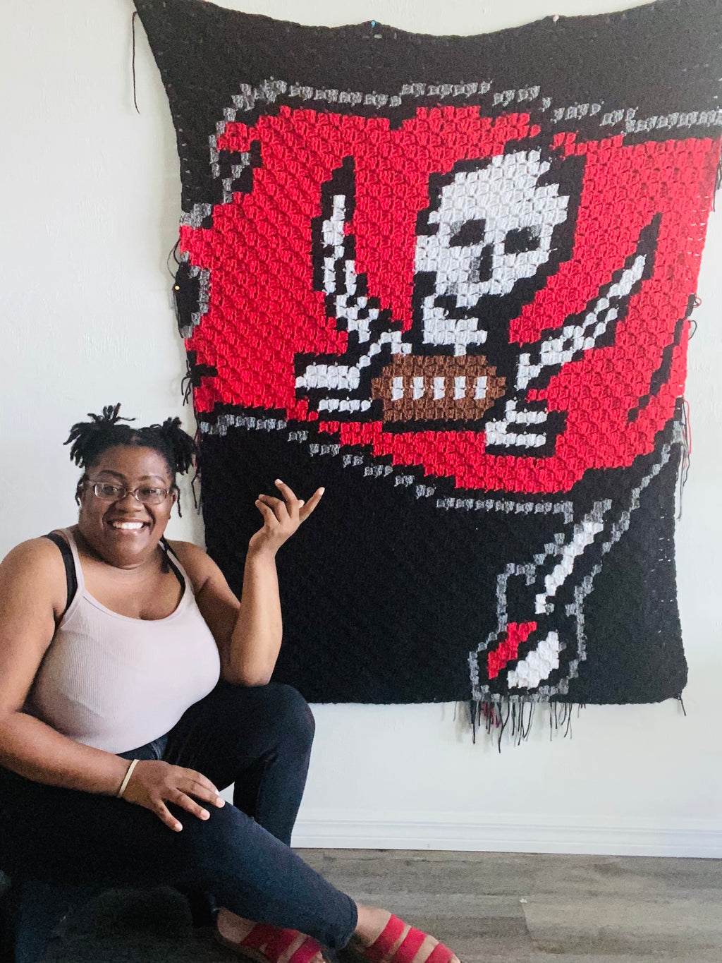 Africa grapghan blanket