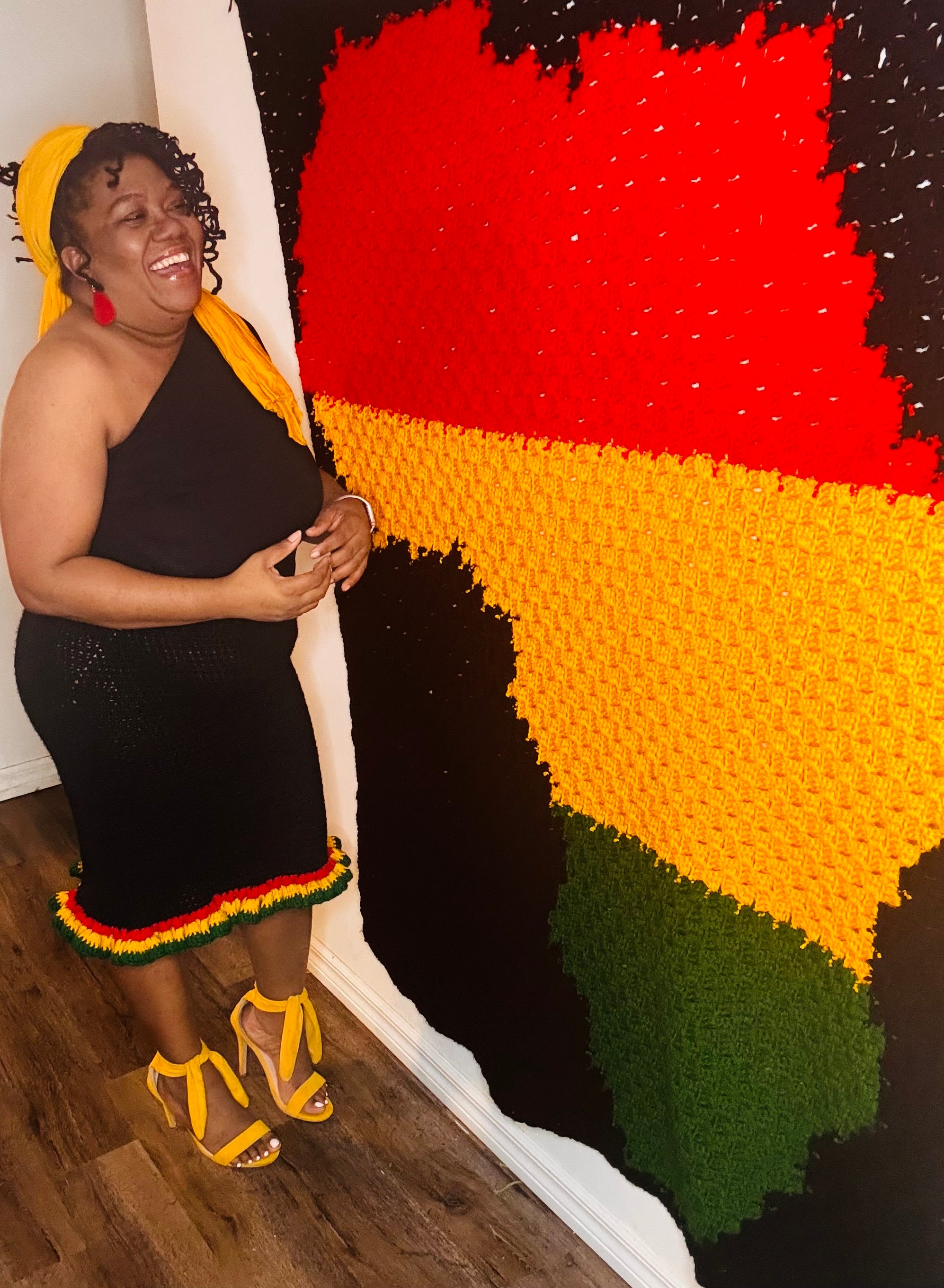 Africa grapghan blanket